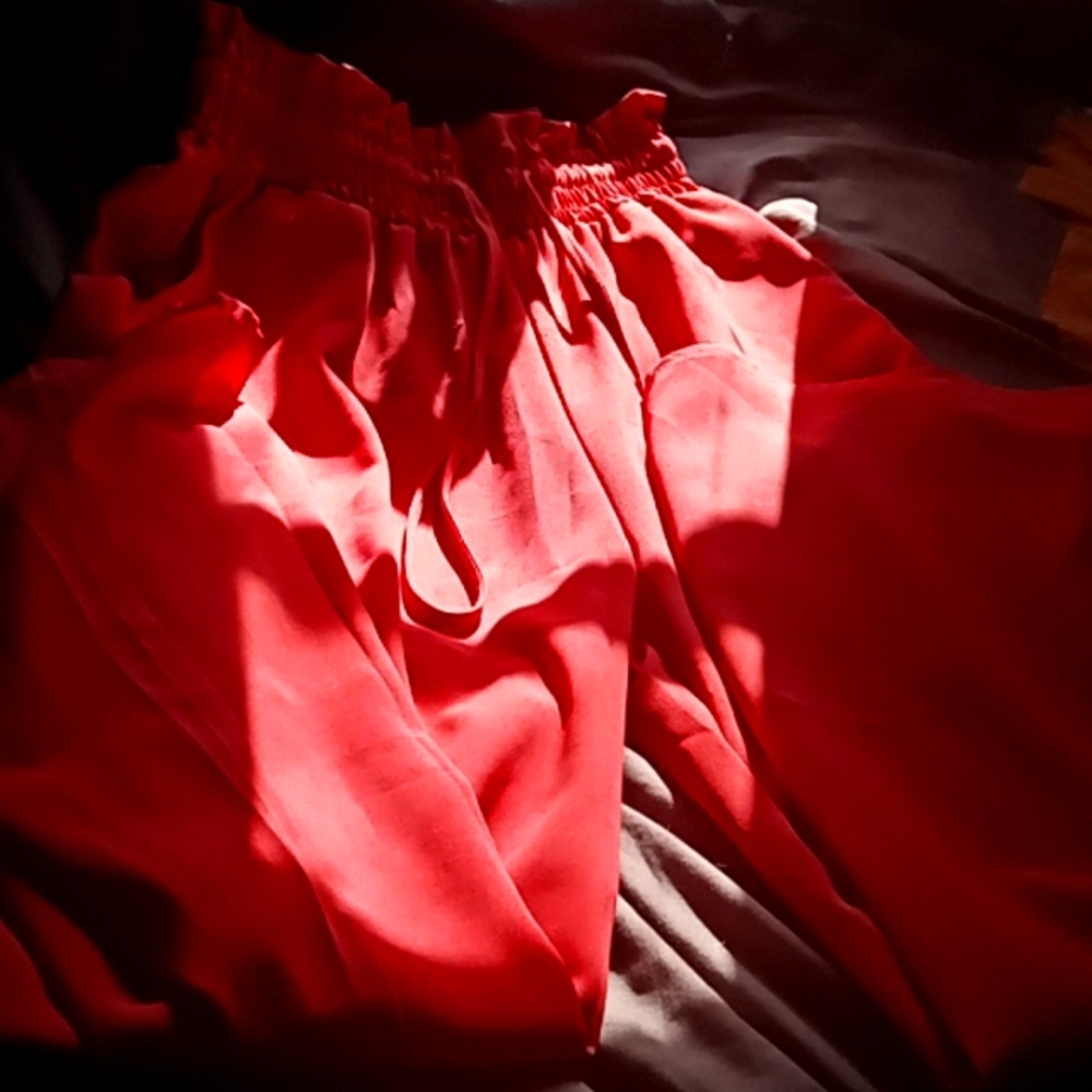 Red pants